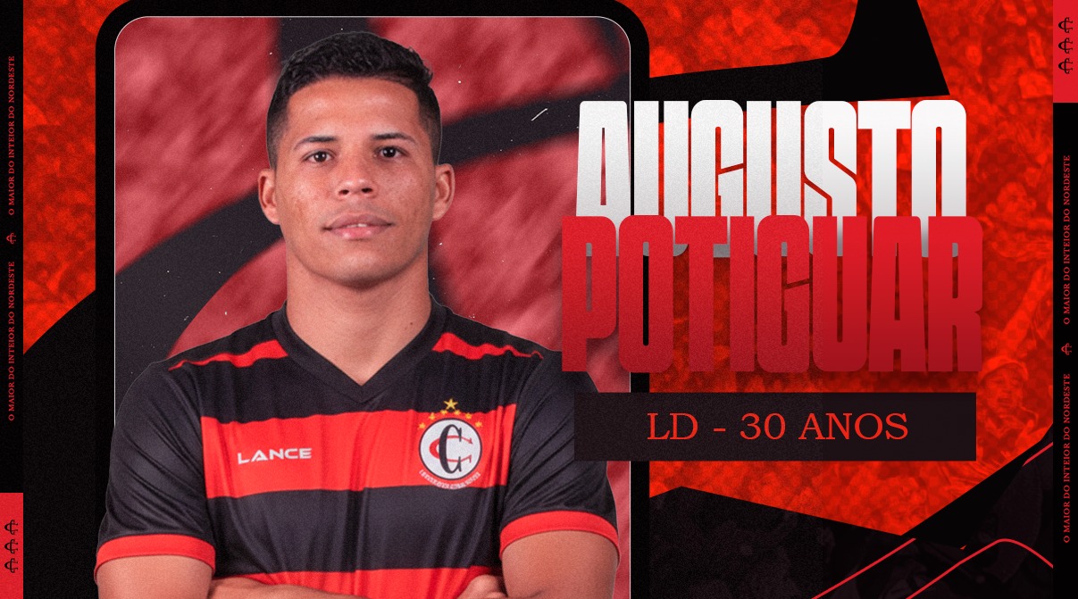 LATERAL AUGUSTO POTIGUAR É MAIS UM NOME CONFIRMADO NO ELENCO RUBRO-NEGRO